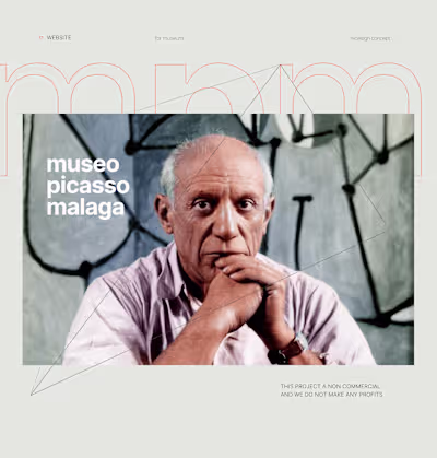 Museo Picasso — Digital Redesign