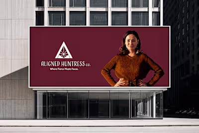 Brand Design for Life Coaching Co- Aligned Huntress
