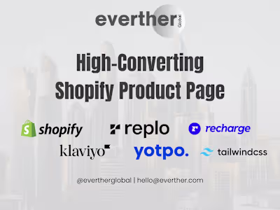 Custom Shopify Product Page Design for BioTrust