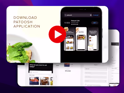 Patoosh Cafe Mobilie App Tutorial