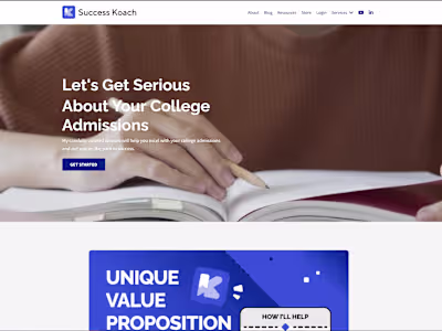 Success Koach College Counseling Site
