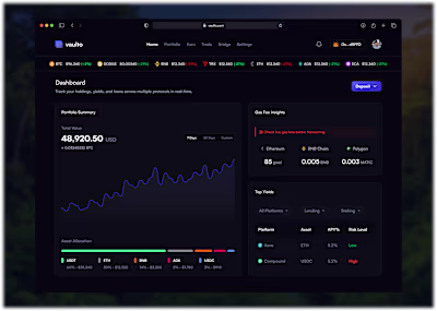 Web 3 Crypto Dashboard