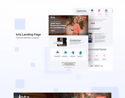 Landing Page Design 