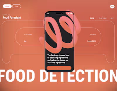 Food Foresight on Behance