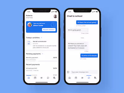 School Parents App
- Redesign Project