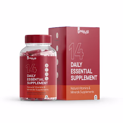 Branding for INQALAB, a holistic healthcare brand.