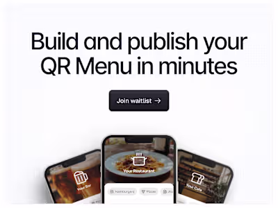 MenuStack - SaaS Design & Development