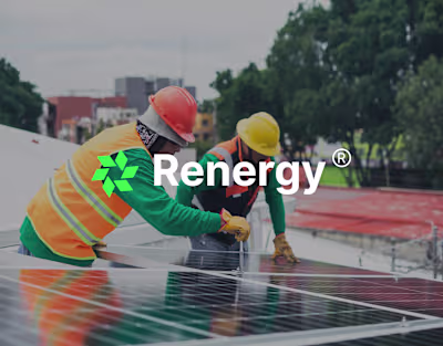 Renergy brand identity| solar| renewable energy