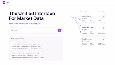 Maro AI Financial Assistant Development