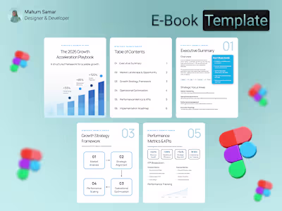 E-Book Template System