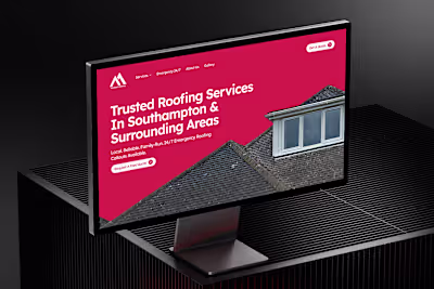 Murdoch Roofing Website Development
