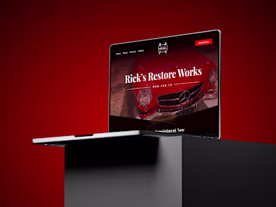 Web Design | Rick Restore
