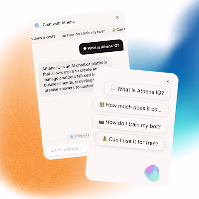 Development of Athena IQ AI Chatbot Platform