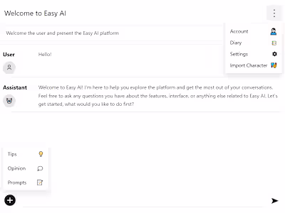 Easy AI - Minimalistic AI Chat App with Next.js and ChakraUI
