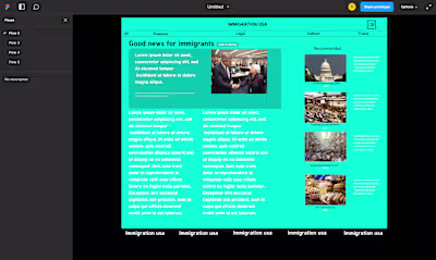 A webpage for news and other updates