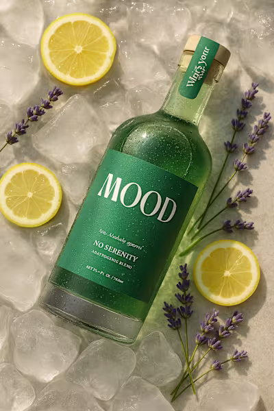 Functional Beverage Brand Design