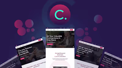 Colab's Branding, web design & Webflow development