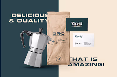 XIPHO coffee branding - logo and packaging design :: Behance