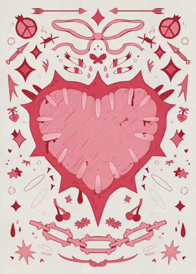 Digital Illustration - Limited Run Ko-fi Print