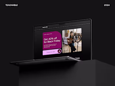Teachable - Webflow Performance & Strategy