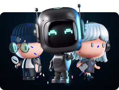 Phunk 3d characters