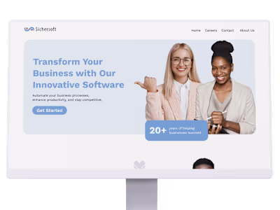 Landing Page Design :: Behance