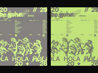 2025 be gone; Hola 2026 Wishing you all a great new year ✨