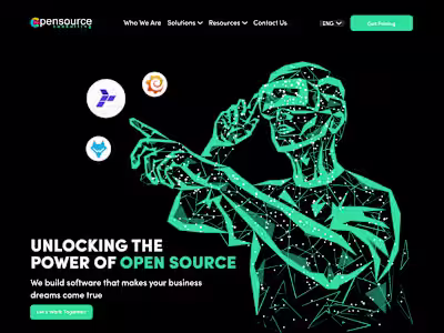 Tech Startup Landing Page