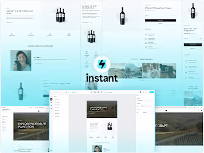 
🛍️  Tazak | Wine Landing Page