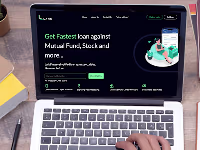 Lark Finserv - Loan Against Mutual Fund, Stocks and More