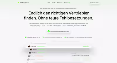 Projekt: Vertrieblaa