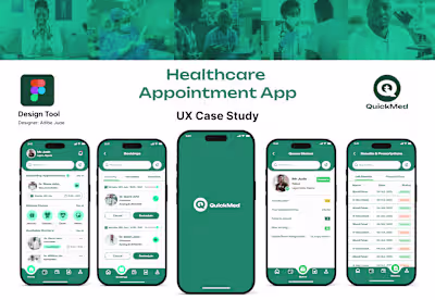 QuickMed Healthcare Appointment Mobile App