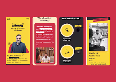 Mobile Responsive - UX/UI 