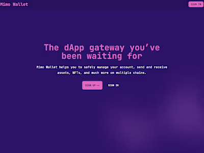 Mimo Wallet