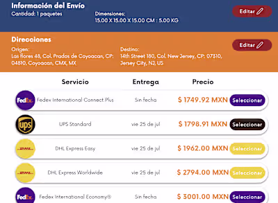 Logistics Platform Development for SIMP Company & PAQUETO