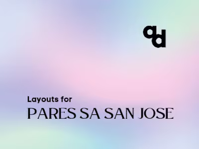 Layouts for Pares sa San Jose