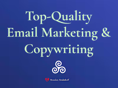 Top-Quality Email Marketing & Copywriting