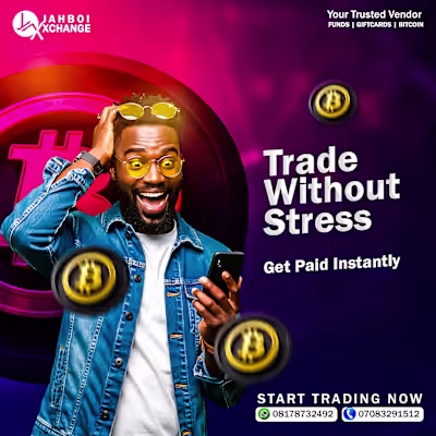 JahBoi Xchange Trade Without Stress Flyer