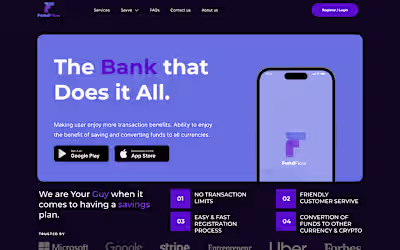 Fintech app Hero section (A Casestudy)