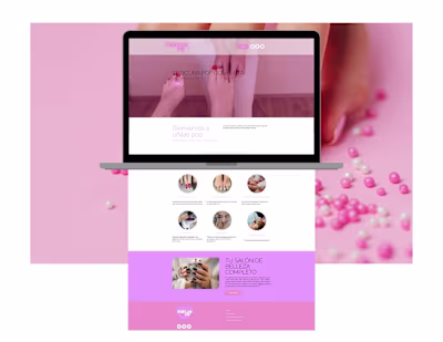 Uñitas pop, branding and web design