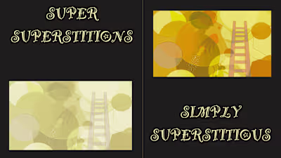 Superstitions on Behance