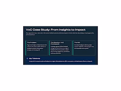 Voice of the Customer Framework: Turning Feedback into Growth