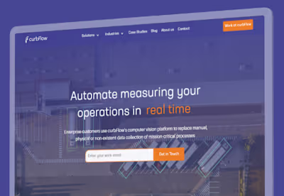 Real Time Measurement with IP Cameras CurbFlow