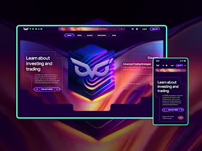 Crypto trading group redesign