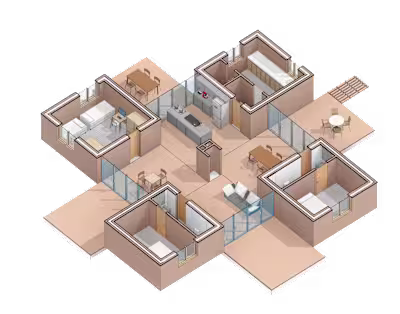 House modeling in Revit: Quantity takeoffs and plans