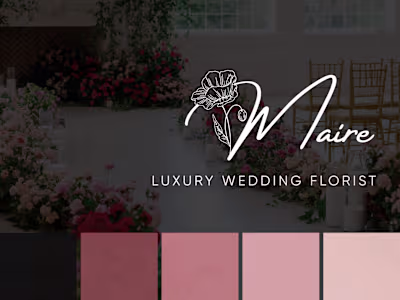 Maire Floral Design Brand & Website Redesign