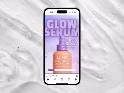 Serum Product Launch Ad Strategy
