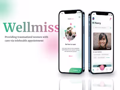 Wellmiss | Provide women in trauma with care via telehealth 