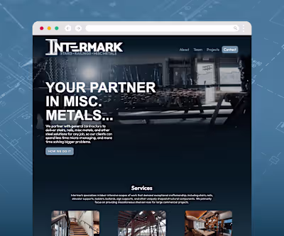 Custom Themed, Fully Immersive Website