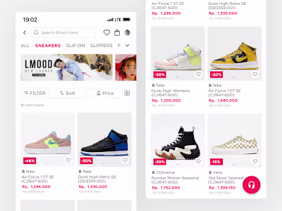 TheFepi Product Catalog Page Redesign